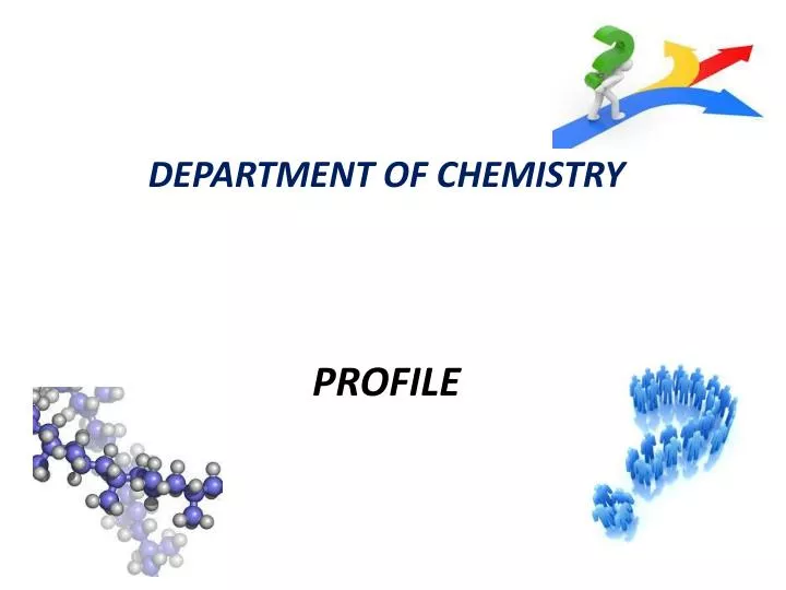 department of chemistry profile