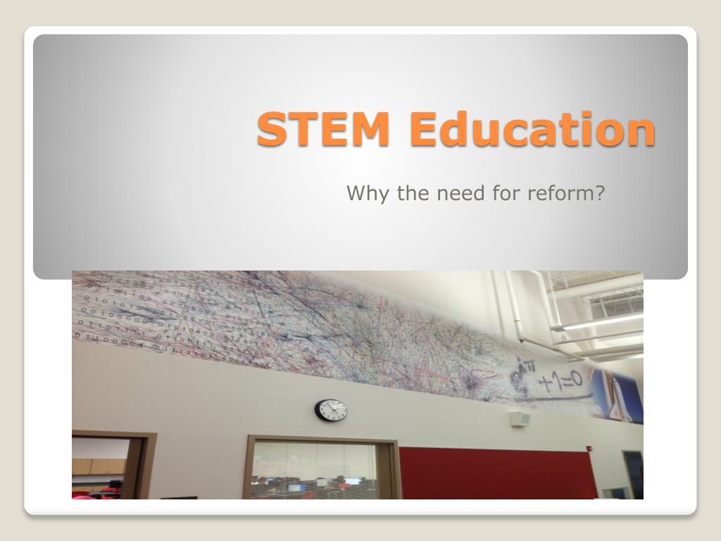 STEM Education - slide 1