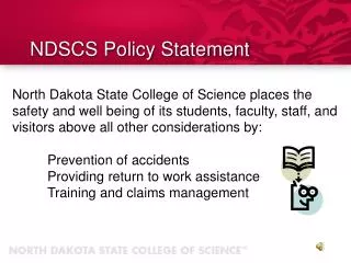 ndscs policy statement