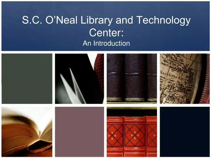 s c o neal library and technology center