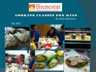 COOKING CLASSES FOR KIDS