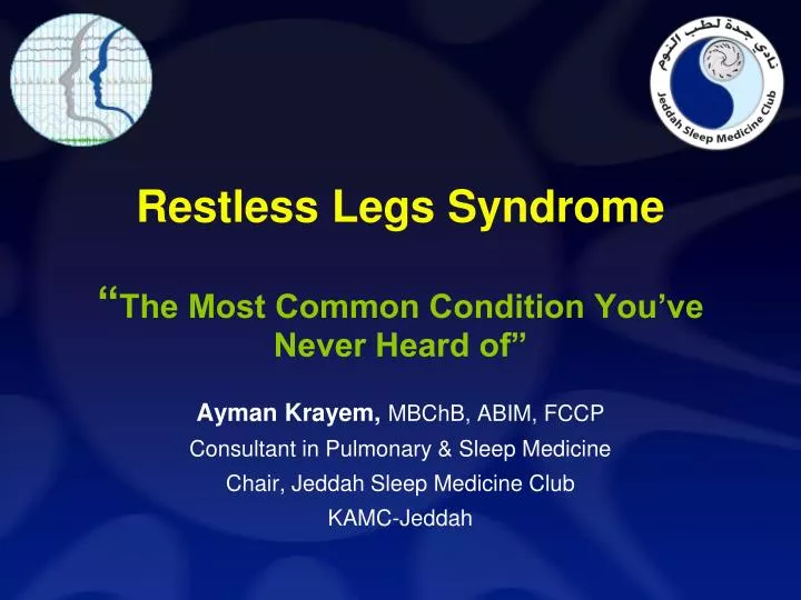 restless legs syndrome the most common condition you ve never heard of