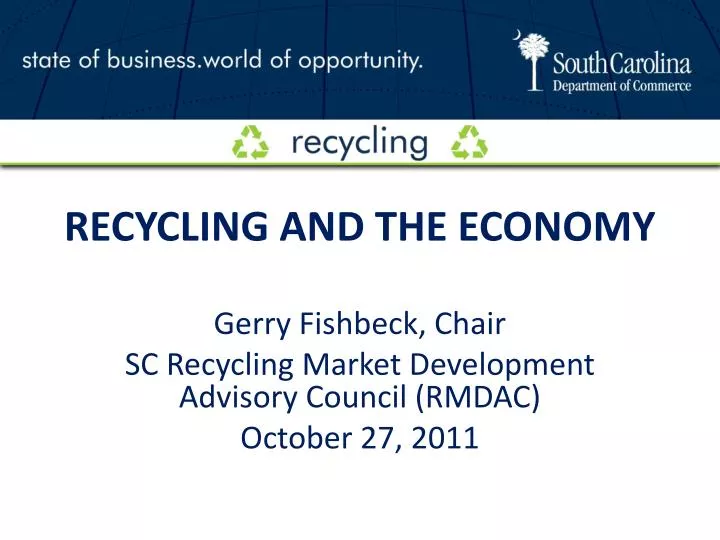 recycling and the economy