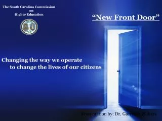 The South Carolina Commission on Higher Education