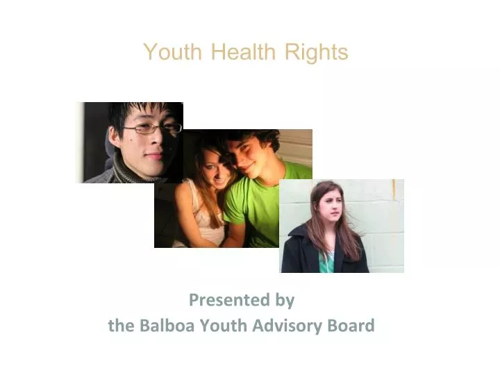 youth health rights