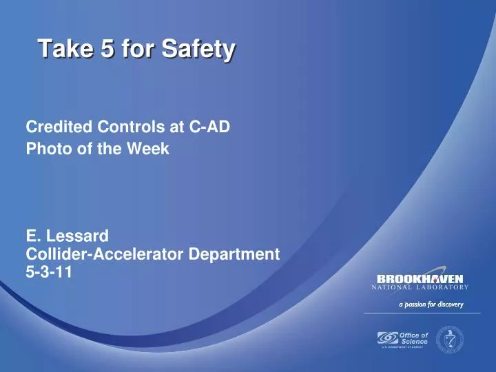 credited controls at c ad photo of the week e lessard collider accelerator department 5 3 11