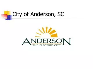 City of Anderson, SC