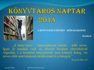 k nyvt ros napt r 2014