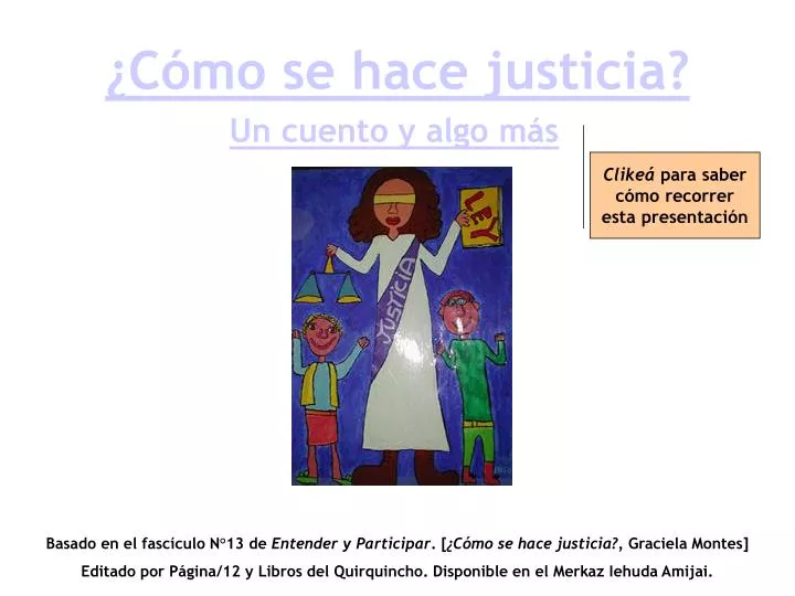 c mo se hace justicia