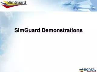 SimGuard Demonstrations