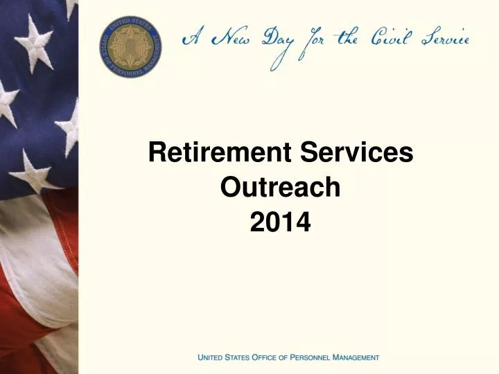 retirement services outreach 2014