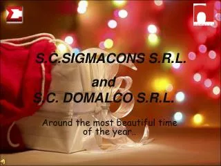 S.C.SIGMACONS S.R.L.