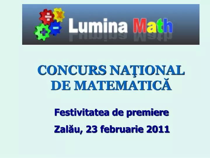 concurs na ional de matematic