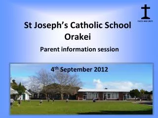 St Joseph’s Catholic School Orakei
