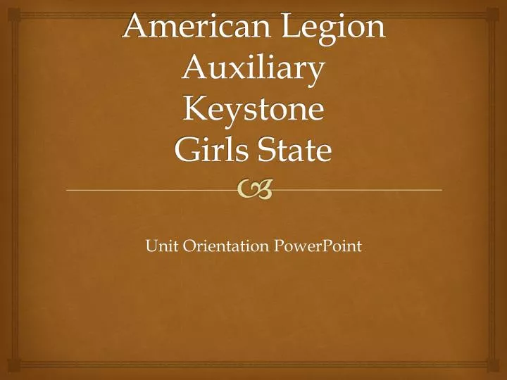 american legion auxiliary keystone girls state