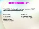 PPT - Data Structures Using C++ 2E PowerPoint Presentation, free ...