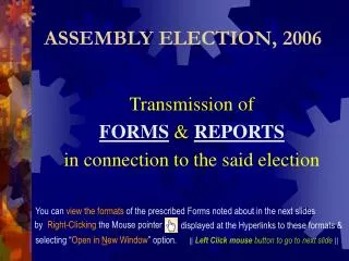 ASSEMBLY ELECTION, 2006