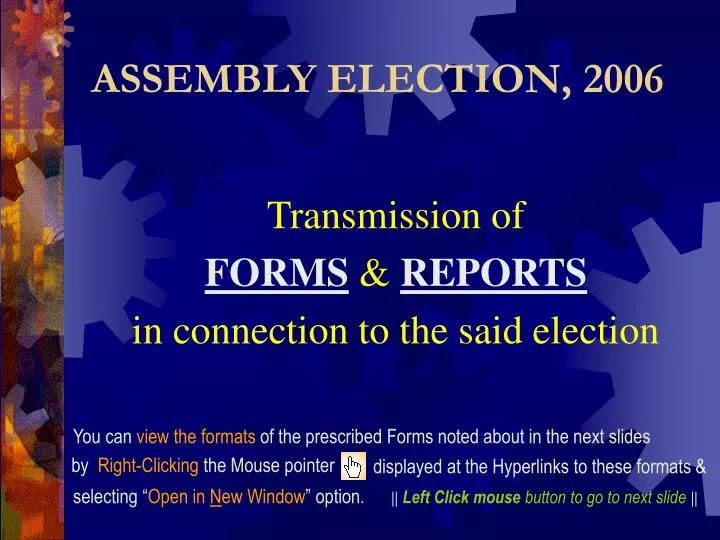 assembly election 2006