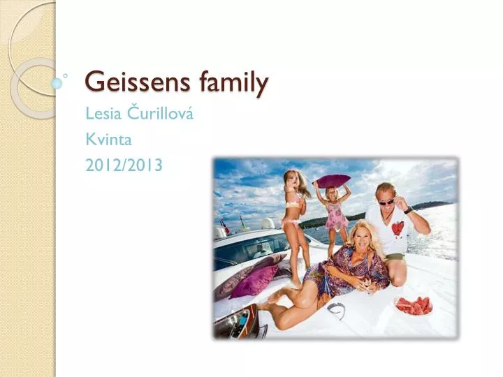 geissens family