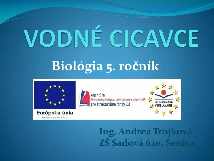vodn cicavce