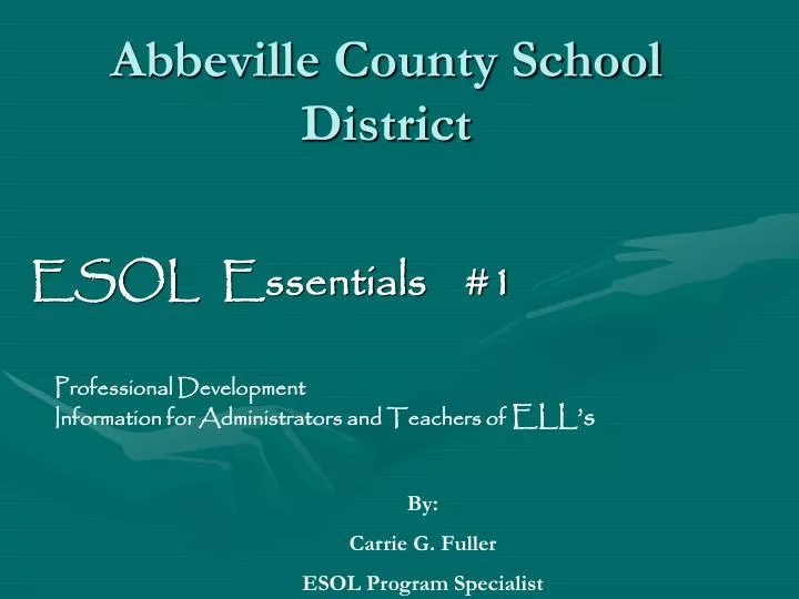 abbeville county school district