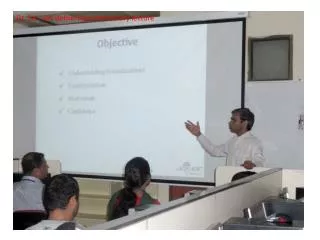Dr. S.K. Jain delivering introductory lecture