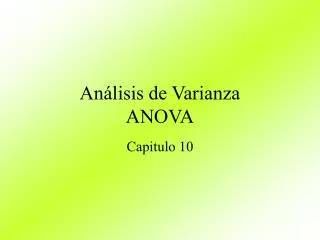 an lisis de varianza anova