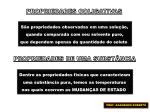PROPRIEDADES COLIGATIVAS - slide 1