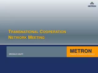 Transnational Cooperation Network Meeting