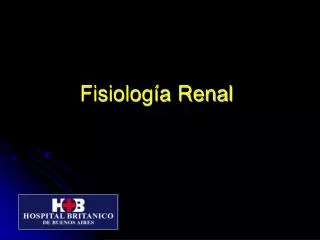 fisiolog a renal