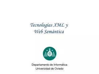 tecnolog as xml y web sem ntica