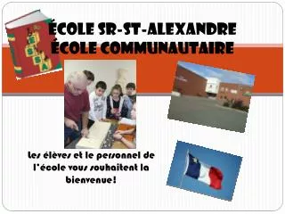 cole sr st alexandre cole communautaire