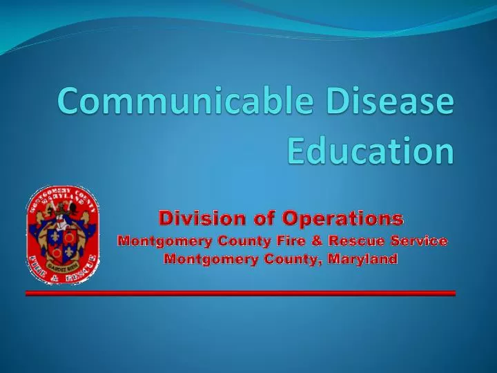 communicable disease education