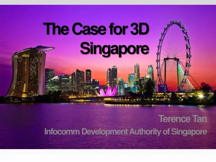 the case for 3d singapore