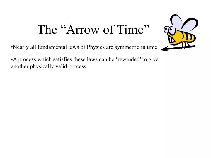 the arrow of time