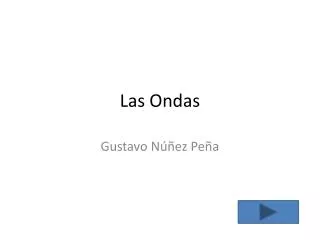 las ondas