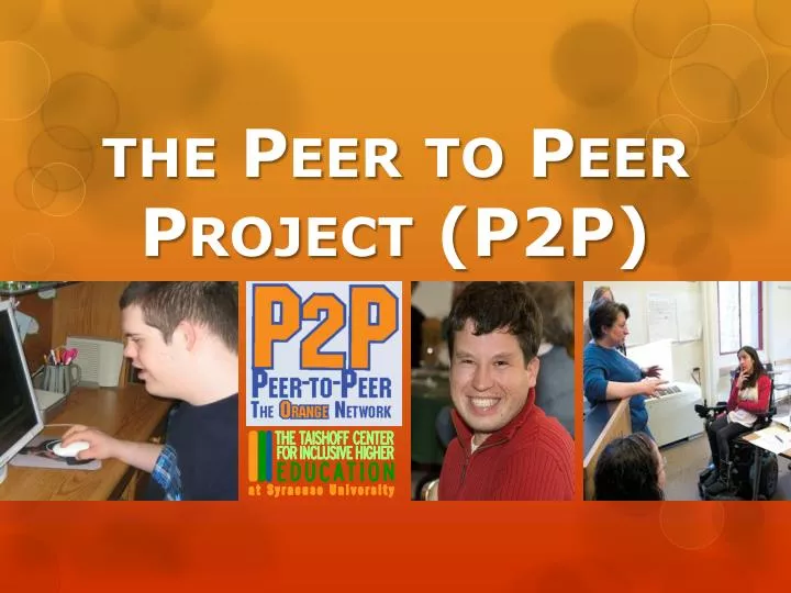 the peer to peer project p2p