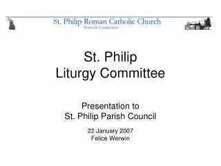St. Philip Liturgy Committee