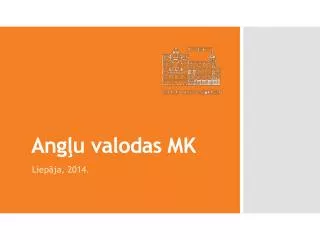 ang u valodas mk