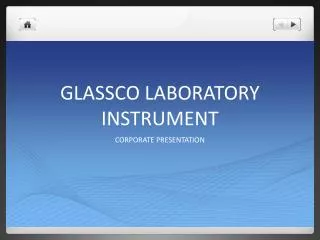 glassco laboratory instrument