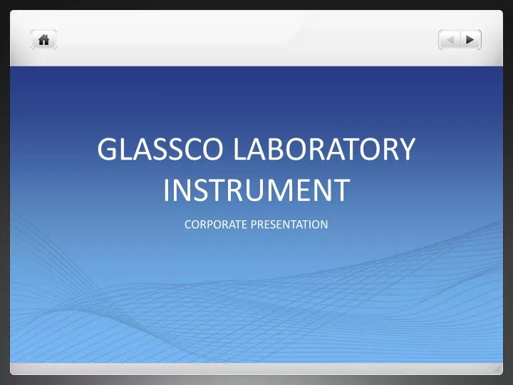 glassco laboratory instrument