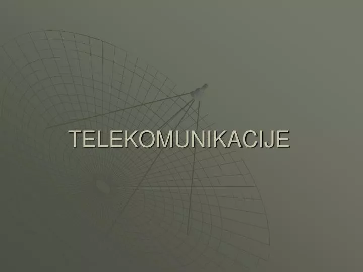 telekomunikacije