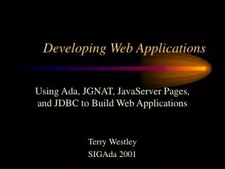 Developing Web Applications