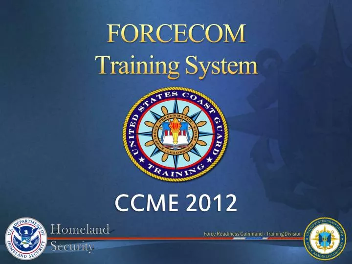 forcecom training system