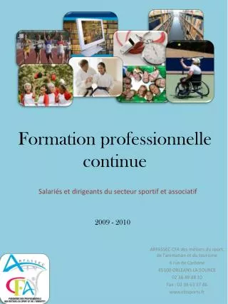 formation professionnelle continue
