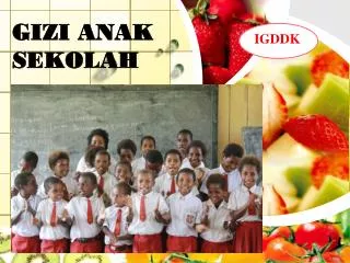gizi anak sekolah