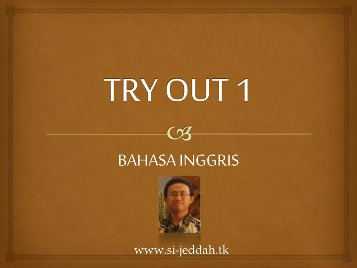 try out 1