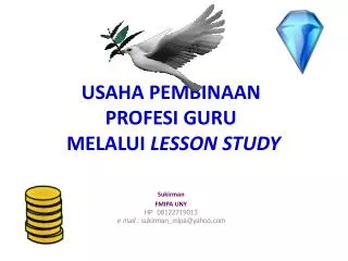 usaha pembinaan profesi guru melalui lesson study