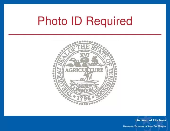 photo id required