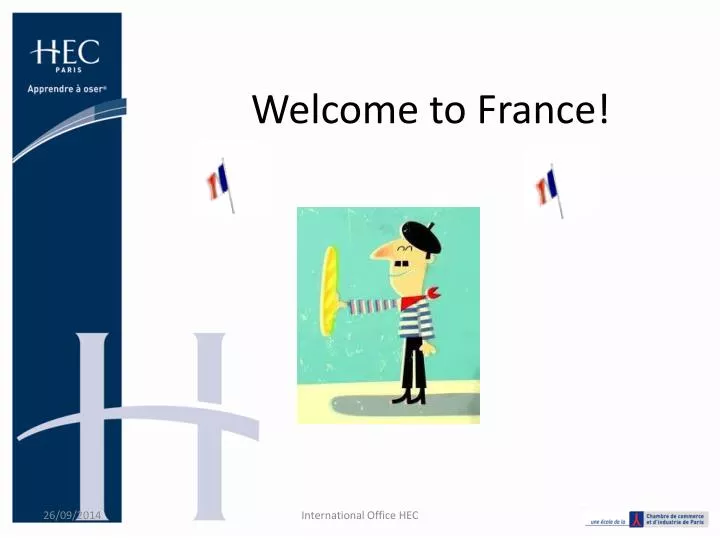 welcome to france